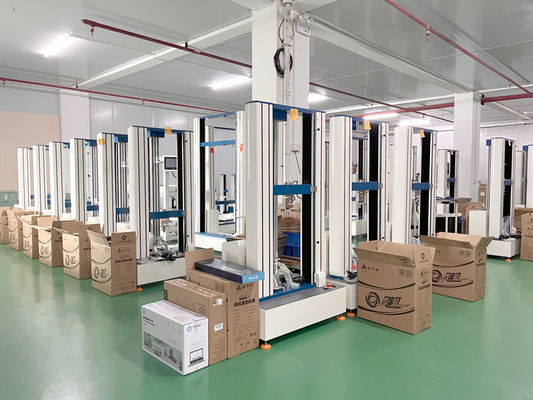 دستگاه آزمون جهانی 50kN با تست کننده کشش خودکار برای پلیمر لاستیک