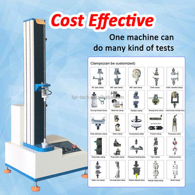 Universal Testing Machine with Max 500kg Force Capacity ±0.5% Accuracy and 850mm Stroke for Tensile Strength Testing