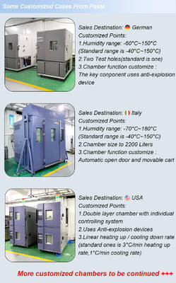 محفظه اقلیمی با دمای بالا و پایین و کنترل چرخه محیطی ثابت LIYI با دما و رطوبت کنترل شده