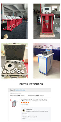 تستر نفوذپذیری هوای پارچه دیجیتال آزمایشگاه لیی